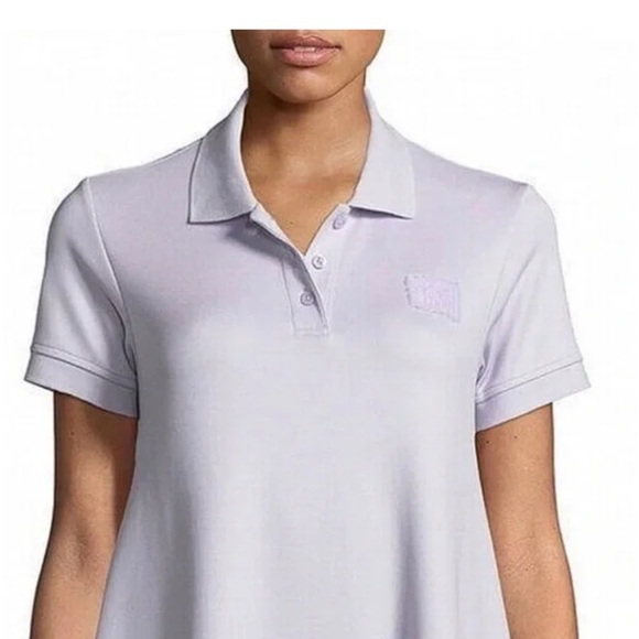 Fenty Puma by Rihanna lavender purple polo swing dress ruffle hem size small - Picture 4 of 12